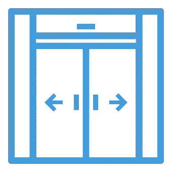 درب اتوماتیک شیشه ای